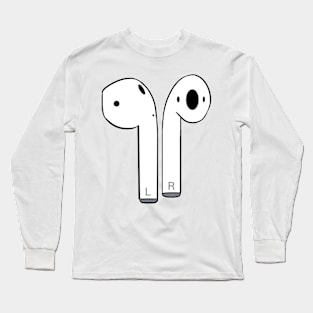 Apple Airpods Long Sleeve T-Shirt